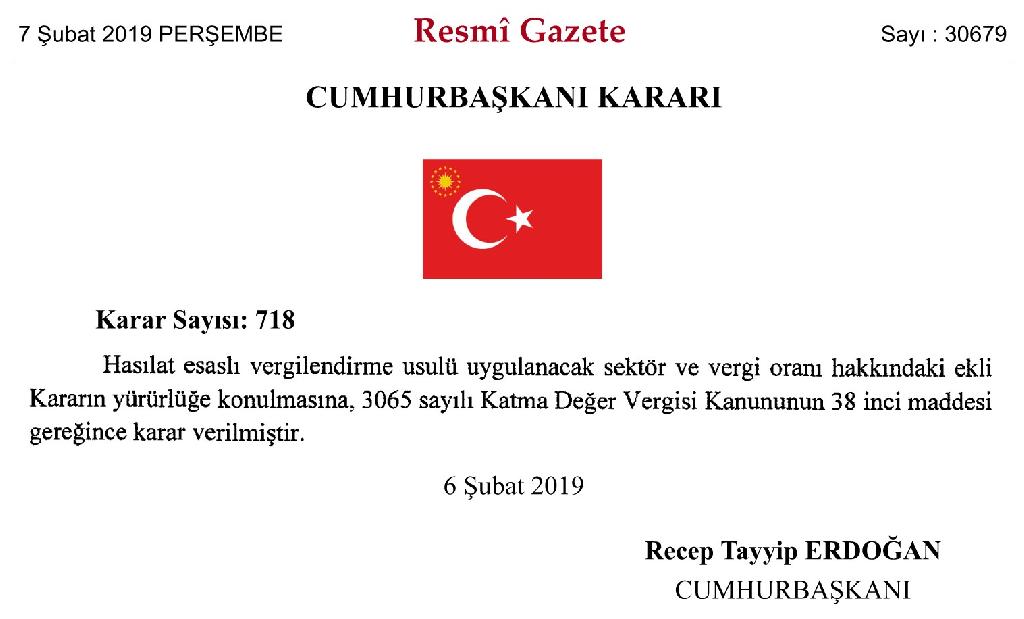 TOPLU TAŞIMA SEKTÖRÜNDE HASILAT ESASLI KDV ORANI % 1.5 OLDU