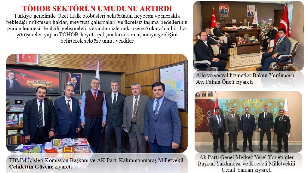 TÖHOB HEYETİ UMUT VERİCİ SON GÖRÜŞMELERİ GERÇEKLEŞTİRDİ