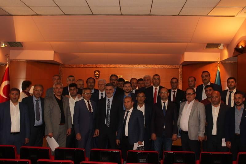 ÖHO ESNAF ODALARI BAŞKANLARI ANKARA'DA BULUŞTU 