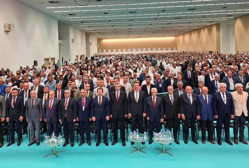 BAŞKAN GÖKSEL OVACIK VE YÖNETİM KURULU TŞOF 32. OLAĞAN GENEL KURULUNA KATILDI