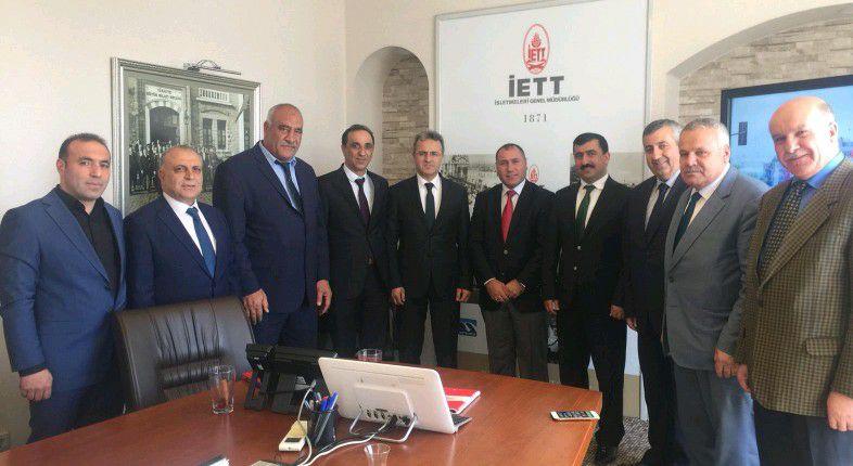 İETT GENEL MÜDÜRÜ AHMET BAĞIŞ'A ZİYARET