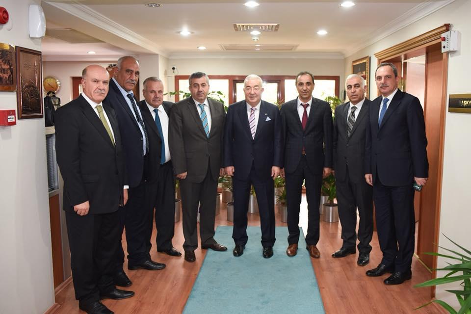 BİRLİK BAŞKANI FAİK YILMAZ’A HAYIRLI OLSUN ZİYARETİ