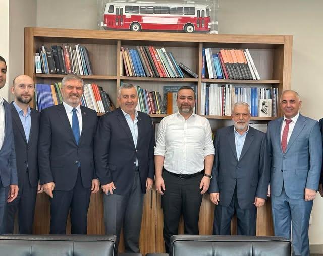 İBB ULAŞIM DAİRE BAŞKANINA HAYIRLI OLSUN ZİYARETİ
