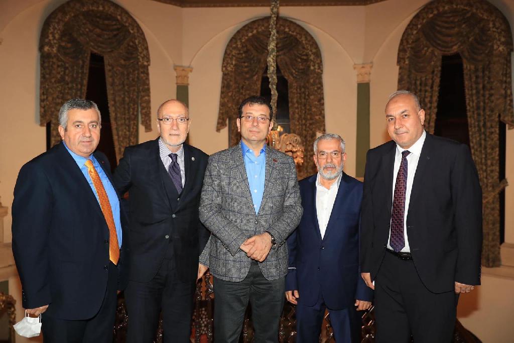 İBB BAŞKANI EKREM İMAMOĞLU İLE ÖTİS SÖZLEŞMESİ GÖRÜŞMESİ GERÇEKLEŞTİRİLDİ